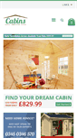 Mobile Screenshot of cabins.co.uk